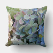 屋内紫陽花ガーデンマクロ写真 クッション (正面)