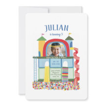 屋内遊び場子供の誕生日パーティー写真