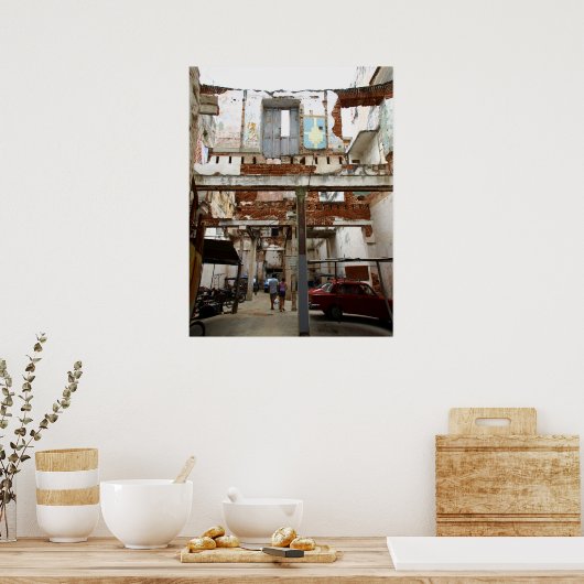 屋内駐車場 ポスター (キッチン)