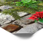 屋内、屋外自然開花 ポスター (角)