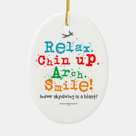 屋内Skydivingは送風です! セラミックオーナメント