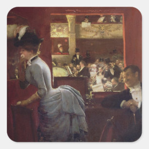 屋台のボックス, c.1883 スクエアシール