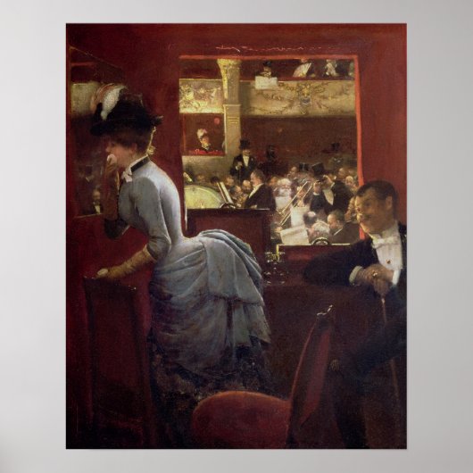 屋台のボックス, c.1883 ポスター (正面)