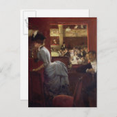 屋台のボックス， c.1883 ポストカード (正面/裏面)