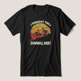 屋外おもしろい恋人のための冒険サイクリング引用文 トライブレンドＴシャツ