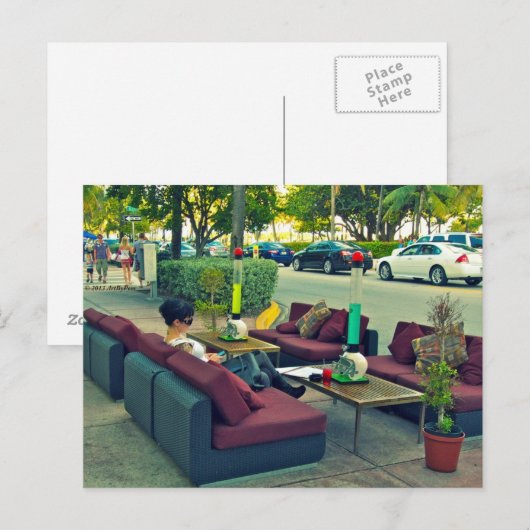 屋外での生活 – はがき (正面/裏面)