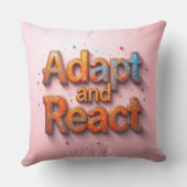 屋外で適応および反応 アウトドアクッション (裏面)