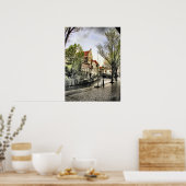 屋外で ポスター (キッチン)