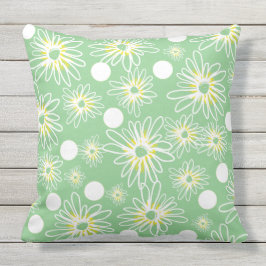 屋外のデイジーのデッキの枕 アウトドアクッション