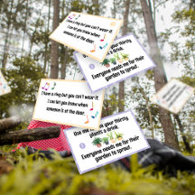 屋外の宝狩りの手がかり、屋外キッズゲーム