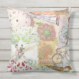 屋外の枕 クッション