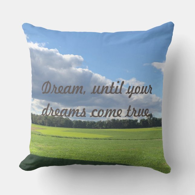 屋外の楽園の枕 アウトドアクッション (正面)