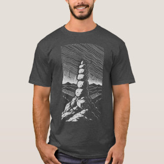 屋外の石積み Tシャツ