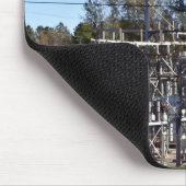 屋外の配電所 マウスパッド (コーナー)