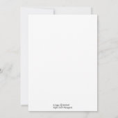 屋外のCookoutの招待状 招待状 (裏面)