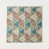 屋外のGeoのステップ|幾何学的なパターン タペストリー (正面)