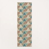 屋外のGeoのステップ|幾何学的なパターン ヨガマット (正面)