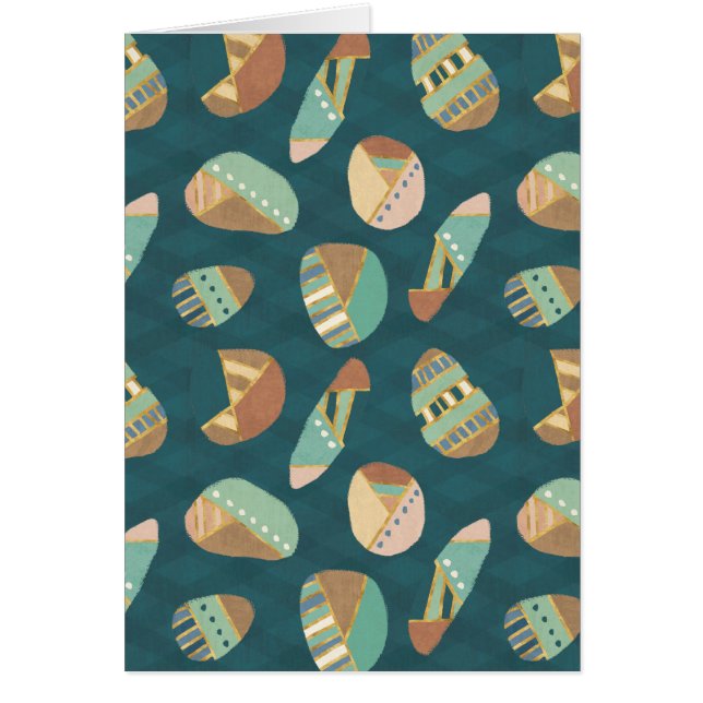 屋外のGeoのステップ|青いパターン (正面)