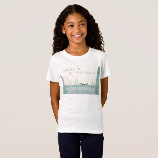 屋外のGeo I |は、驚異頻繁に頻繁にさまよいます Tシャツ (正面フル)