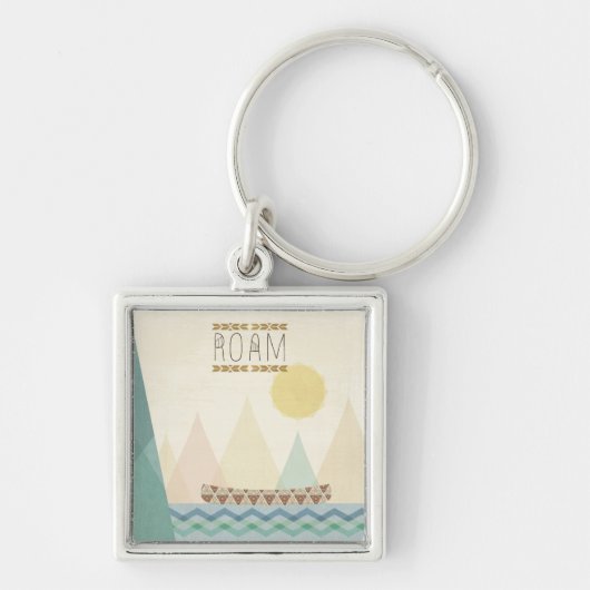 屋外のGeo II |は歩き回ります キーホルダー (正面)