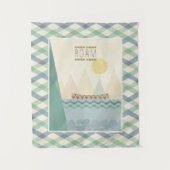 屋外のGeo II |は歩き回ります タペストリー (正面)