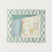 屋外のGeo II |は歩き回ります タペストリー (正面(横))