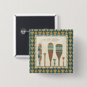 屋外のGeo VII |は探検します 缶バッジ (正面&裏面)