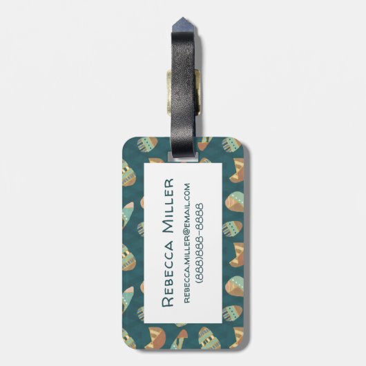 屋外のGeo VIII |は精神のシーカーです ラゲッジタグ (裏面縦)