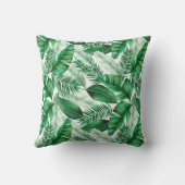 屋外アクセントピロートロピカルパーム アウトドアクッション (裏面)