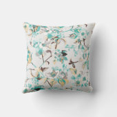 屋外アクセント枕 – 花装飾用クッション アウトドアクッション (裏面)