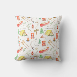 屋外アドベンチャーウォーターカラー クッション