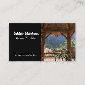 屋外アドベンチャーガイド 名刺 (正面)