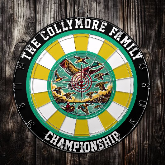 屋外アドベンチャーダックスのアートワーク ダーツボード