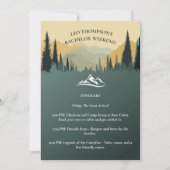 屋外アドベンチャーバチェートウィークエンドローナリー 招待状 (正面)