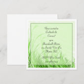 屋外イベント 招待状 (正面/裏面)