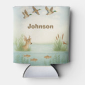 屋外ウッドランドワイルドライフクーラーボックス 缶クーラー (正面)