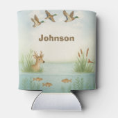 屋外ウッドランドワイルドライフクーラーボックス 缶クーラー (裏面)