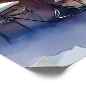 屋外カフェポスター ポスター (角)