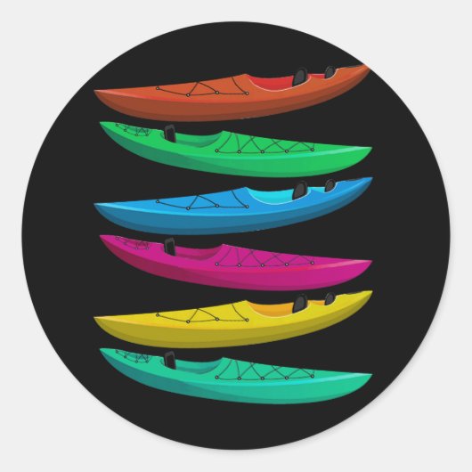 屋外カラフルアドベンチャーカヤックボア用カヤック ラウンドシール (正面)