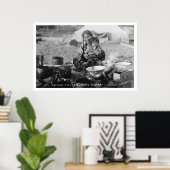 屋外キッチンノーム、アラスカ1916 ポスター (ホームオフィス)