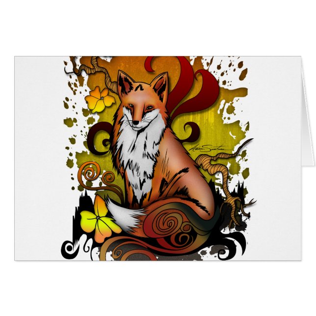 屋外キツネ (正面横)