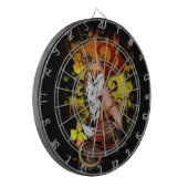 屋外キツネ ダーツボード (正面左)