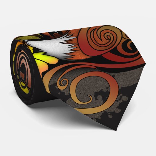 屋外キツネ ネクタイ (ロール)