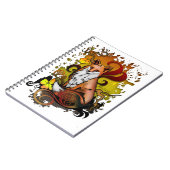 屋外キツネ ノートブック (左側)