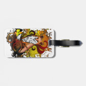 屋外キツネ ラゲッジタグ (裏面横)