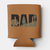 屋外キャンプパパハッピーキャンパー 缶クーラー (裏面)