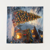 屋外クリスマスタペストリー タペストリー (正面(横))