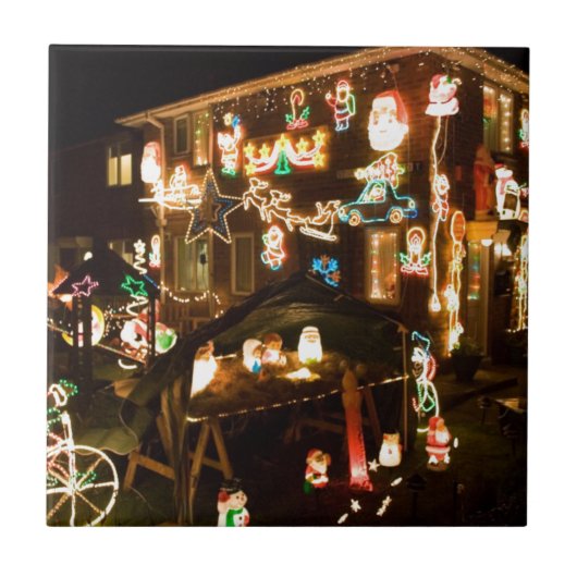 屋外クリスマスデコレーション タイル (正面)
