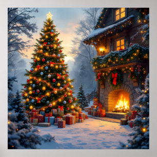 屋外クリスマスポスター ポスター
