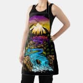 屋外シーン エプロン (インサイチュ)